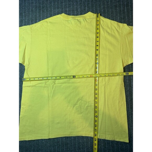 Vintage Spam Promo The‎ Miracle Meat T Shirt 70s Y2K Yellow Size XL - Picture 5 of 5